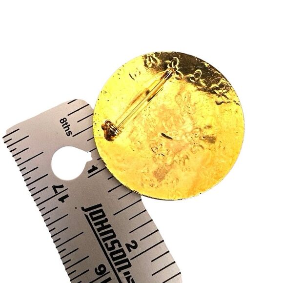 Vintage Cloisonné Hummingbird Brooch - Picture 6 of 6